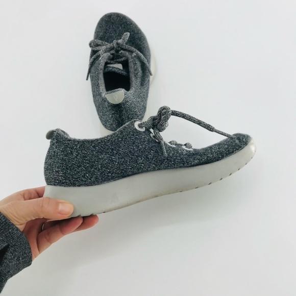 Allbirds The Wool Runners Walking Shoes Sneakers Gray Size 6 - Picture 3 of 7